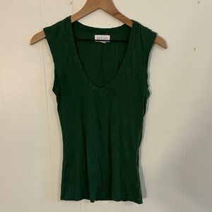 Velvet Women's Green Tank Top